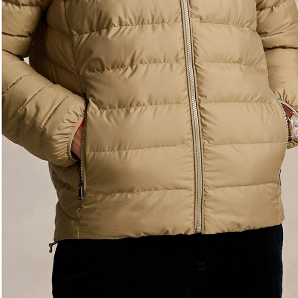 NWT Polo Ralph Lauren The Packable Jacket - Khaki (Tan) - Picture 9 of 16
